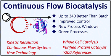 Graphical abstract: Continuous flow biocatalysis