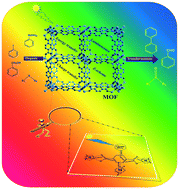 Graphical abstract: A mechanistic approach towards the photocatalytic organic transformations over functionalised metal organic frameworks: a review