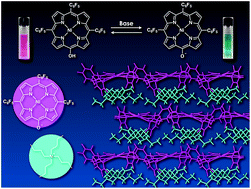 Graphical abstract: Deprotonated meso-hydroxyporphyrin as a stable π-electronic anion: the building unit of an ion-pairing assembly