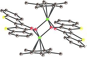 Graphical abstract: cis-Thioindigo (TI) – a new ligand with accessible radical anion and dianion states. Strong magnetic coupling in the {[TI-(μ2-O),(μ-O)]Cp*Cr}2 dimers