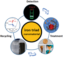 Graphical abstract: Iron triad nanomaterials and their sustainable application in the environment