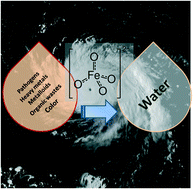 Graphical abstract: Emergency water treatment with ferrate(vi) in response to natural disasters