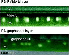 Graphical abstract: Directed assembly of metal nanoparticles in polymer bilayers