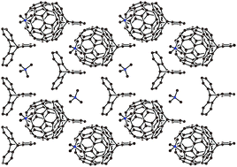 Graphical abstract: Fullerene C60 dianion salt, (Me4N+)2(C602−)·(TPC)2·2C6H4Cl2, where TPC is triptycene, obtained by a multicomponent approach