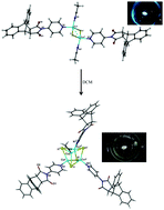 Graphical abstract: Solvent-mediated single-crystal-to-single-crystal transformation from a dimeric to tetrameric copper(i) complex based on a substituted pyridine derived from a Diels–Alder adduct
