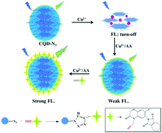 Graphical abstract: A novel carbon quantum dot-based fluorescent nanosensor for selective detection of flumioxazin in real samples