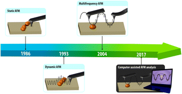 Graphical abstract: Multifrequency AFM: from origins to convergence