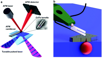 Graphical abstract: Nanoscale imaging and spectroscopy of band gap and defects in polycrystalline photovoltaic devices