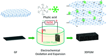 Graphical abstract: Phytic acid-assisted electrochemically synthesized three-dimensional O, P-functionalized graphene monoliths with high capacitive performance