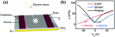 Graphical abstract: Programmable graphene doping via electron beam irradiation