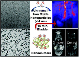 Graphical abstract: T 1-Enhanced MRI-visible nanoclusters for imaging-guided drug delivery