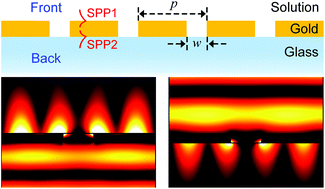 Graphical abstract: Self-reference plasmonic sensors based on double Fano resonances