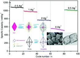 Graphical abstract: Controlled synthesis of hollow octahedral ZnCo2O4 nanocages assembled from ultrathin 2D nanosheets for enhanced lithium storage