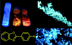 Graphical abstract: 2-Phenylbenzoxazole derivatives: a family of robust emitters of solid-state fluorescence