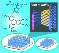 Graphical abstract: Discotic columnar liquid-crystalline polymer semiconducting materials with high charge-carrier mobility via rational macromolecular engineering