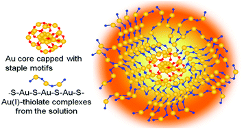 Graphical abstract: pH-Responsive aggregation-induced emission of Au nanoclusters and crystallization of the Au(i)–thiolate shell