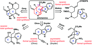 Graphical abstract: Total synthesis of strictamine: a tutorial for novel and efficient synthesis