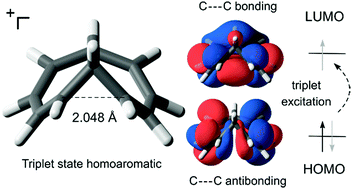 Graphical abstract: Triplet state homoaromaticity: concept, computational validation and experimental relevance