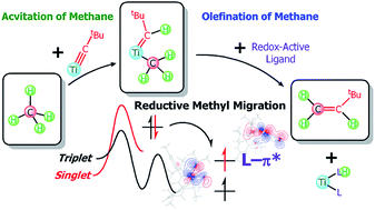 Graphical abstract: Room temperature olefination of methane with titanium–carbon multiple bonds