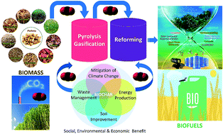 Graphical abstract: CO2-looping in biomass pyrolysis or gasification