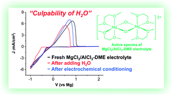 Graphical abstract: MgCl2/AlCl3 electrolytes for reversible Mg deposition/stripping: electrochemical conditioning or not?