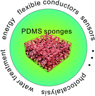 Graphical abstract: Recent progress in fabrication and application of polydimethylsiloxane sponges