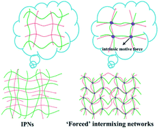 Graphical abstract: Epoxy/polysiloxane intimate intermixing networks driven by intrinsic motive force to achieve ultralow-temperature damping properties