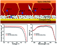 Graphical abstract: Incredible PCE enhancement induced by damaged perovskite layers: deeply understanding the working principle of additives in bulk heterojunction perovskite solar cells