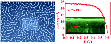 Graphical abstract: Enhanced charge carrier extraction by a highly ordered wrinkled MgZnO thin film for colloidal quantum dot solar cells