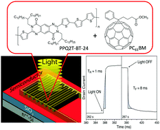 Graphical abstract: Ultrafast photoresponse organic phototransistors based on pyrimido[4,5-g]quinazoline-4,9-dione polymer