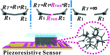 Graphical abstract: A flexible and highly sensitive pressure sensor based on elastic carbon foam