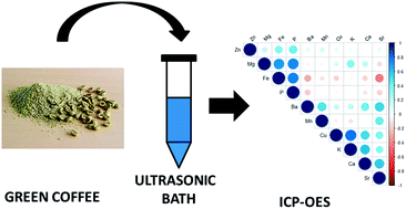 Graphical abstract: A high-throughput method for multi-element determination in green coffee beans using diluted nitric acid and ultrasound energy