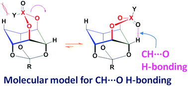 Graphical abstract: Model molecules to classify CH⋯O hydrogen-bonds