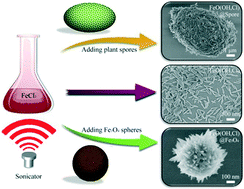Graphical abstract: One-step synthesis and assembly of spindle-shaped akaganéite nanoparticles via sonochemistry