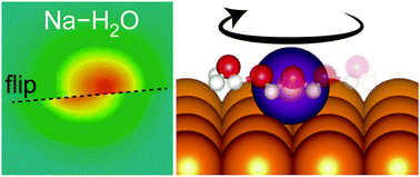 Graphical abstract: Atomic-scale study of the formation of sodium–water complexes on Cu(110)