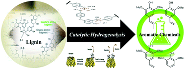 Graphical abstract: State-of-the-art catalytic hydrogenolysis of lignin for the production of aromatic chemicals