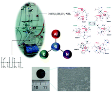 Graphical abstract: Crosslinking chemistry of poly(vinylmethyl-co-methyl)silazanes toward low-temperature formable preceramic polymers as precursors of functional aluminium-modified Si–C–N ceramics