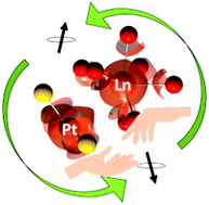 Graphical abstract: Ln–Pt electron polarization effects on the magnetic relaxation of heterometallic Ho– and Er–Pt complexes