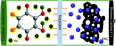 Graphical abstract: High performance organic sodium-ion hybrid capacitors based on nano-structured disodium rhodizonate rivaling inorganic hybrid capacitors