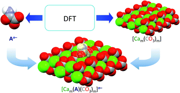 Graphical abstract: Density functional theory modelling of protective agents for carbonate stones: a case study of oxalate and oxamate inorganic salts