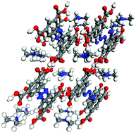 Graphical abstract: Structural reorganization in a hydrogen-bonded organic framework