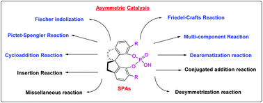 Graphical abstract: Development and application of chiral spirocyclic phosphoric acids in asymmetric catalysis