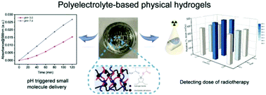 Graphical abstract: Polyelectrolyte-based physical adhesive hydrogels with excellent mechanical properties for biomedical applications
