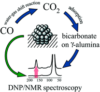Graphical abstract: Room temperature CO oxidation catalysed by supported Pt nanoparticles revealed by solid-state NMR and DNP spectroscopy
