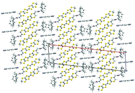 Graphical abstract: Chiral molecular conductor with an insulator–metal transition close to room temperature