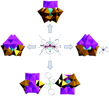 Graphical abstract: Deeply reduced empty Keggin clusters [MoIVxMVI12−xO40−xpyx] (x = 3, 6; M = Mo, W; py = pyridine): synthesis, structures, and Lewis field catalysis