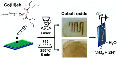 Graphical abstract: Co(iii) 2-ethylhexanoate, a hydrophobic and highly soluble Co(iii) precursor for thin coatings for water electrolysis