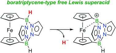 Graphical abstract: A free boratriptycene-type Lewis superacid