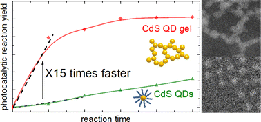 Graphical abstract: Quantum dot gels as efficient and unique photocatalysts for organic synthesis