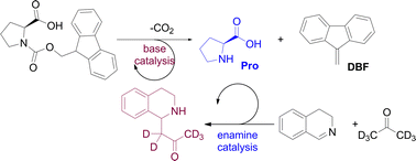 Graphical abstract: Organocatalyst based cross-catalytic system